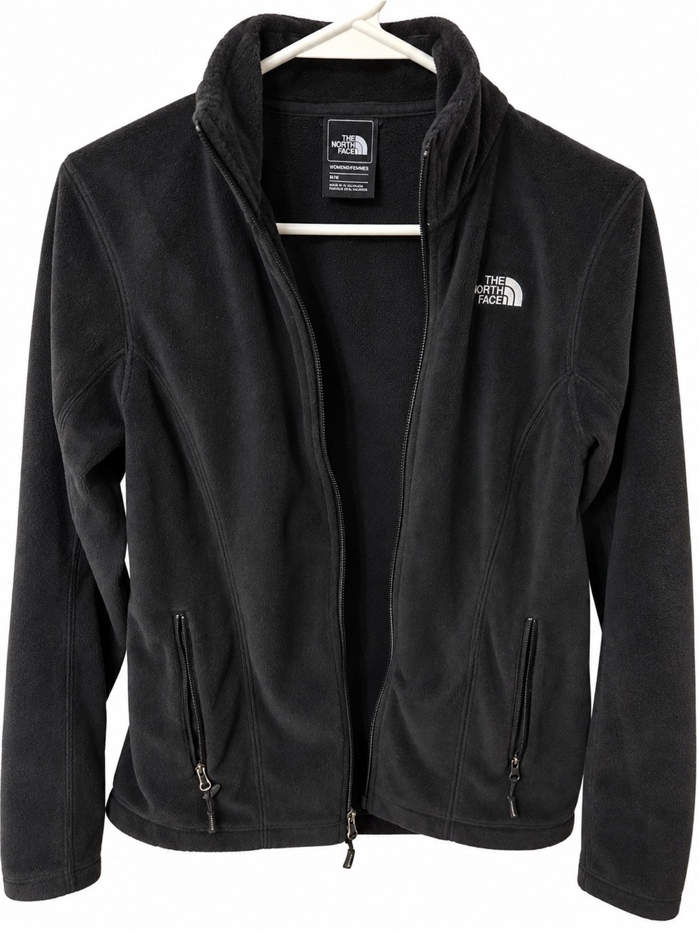 The North Face Women's Black Full-Zip Fleece Jacket